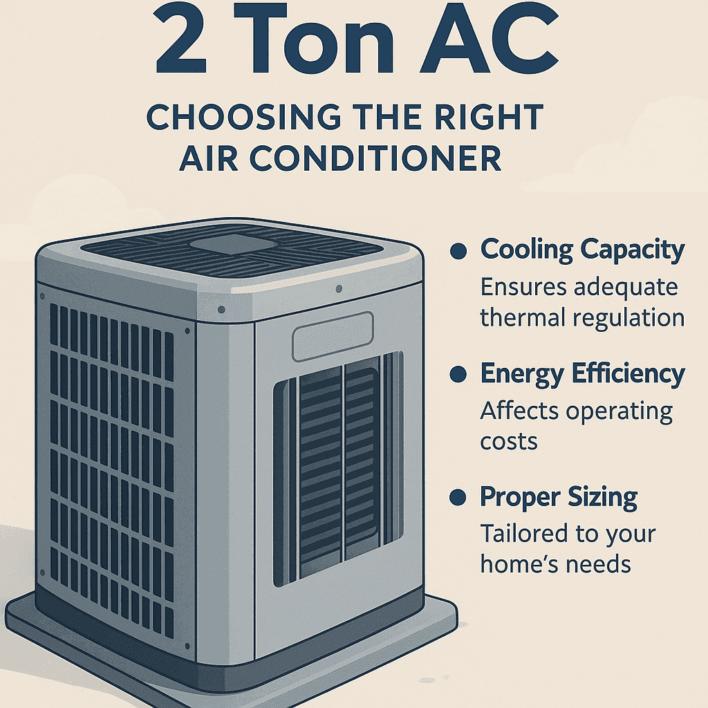 How to Choose the Right 2 Ton AC For A Hollywood Home