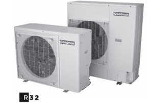 Goodman AHVE48CP0300A* / AHVE48DP0300A* Heat Pump R-32 refrigerant 19 SEER Variable Speed ECM - HVAC equipment for sale Los Angeles
