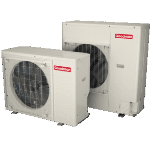 Goodman AHVE48DP1300A* / AHVE60DP1300A* Heat Pump R-32 refrigerant 19 SEER Variable Speed ECM - HVAC equipment for sale Los Angeles
