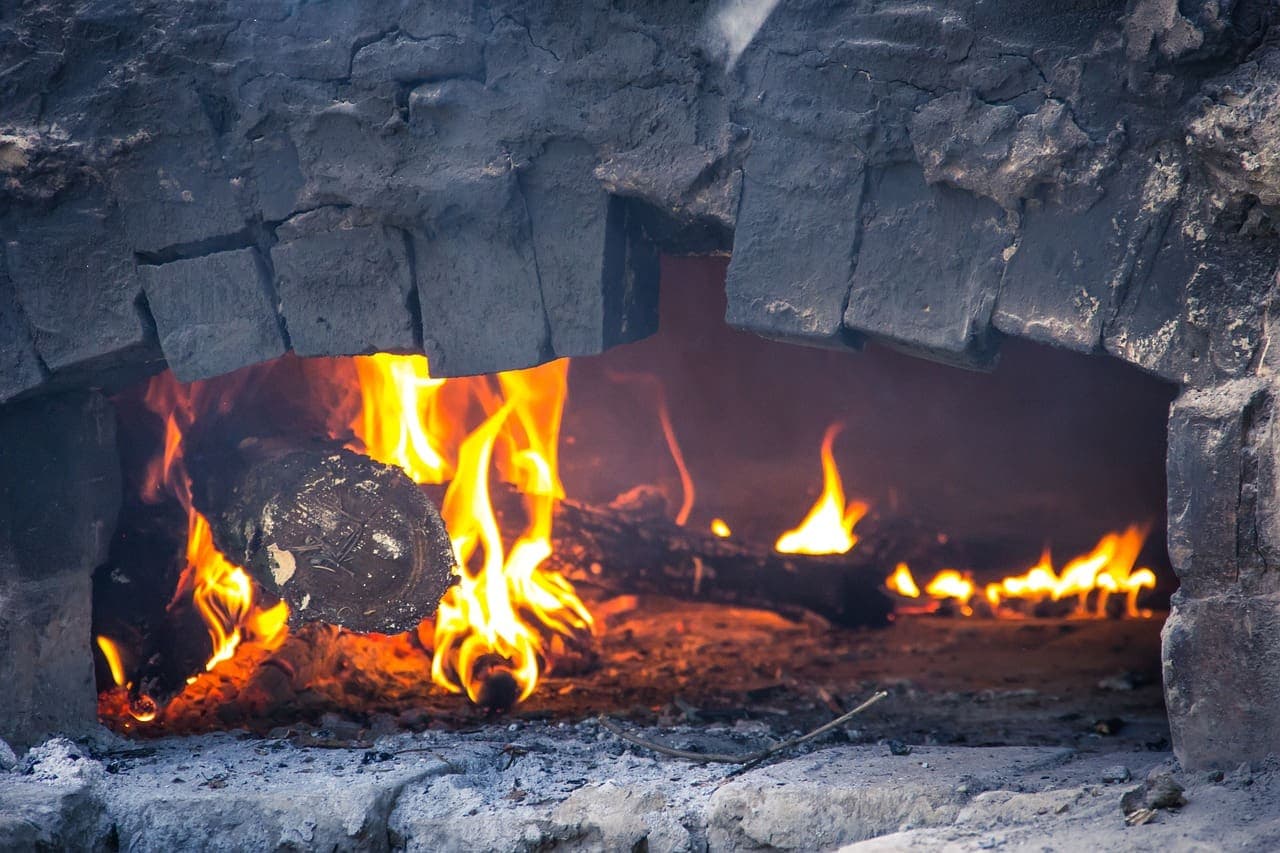 bread, furnace, firebox