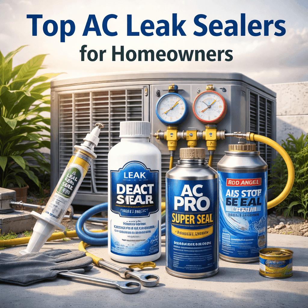 Top 4 AC Leak Sealers for Homeowners