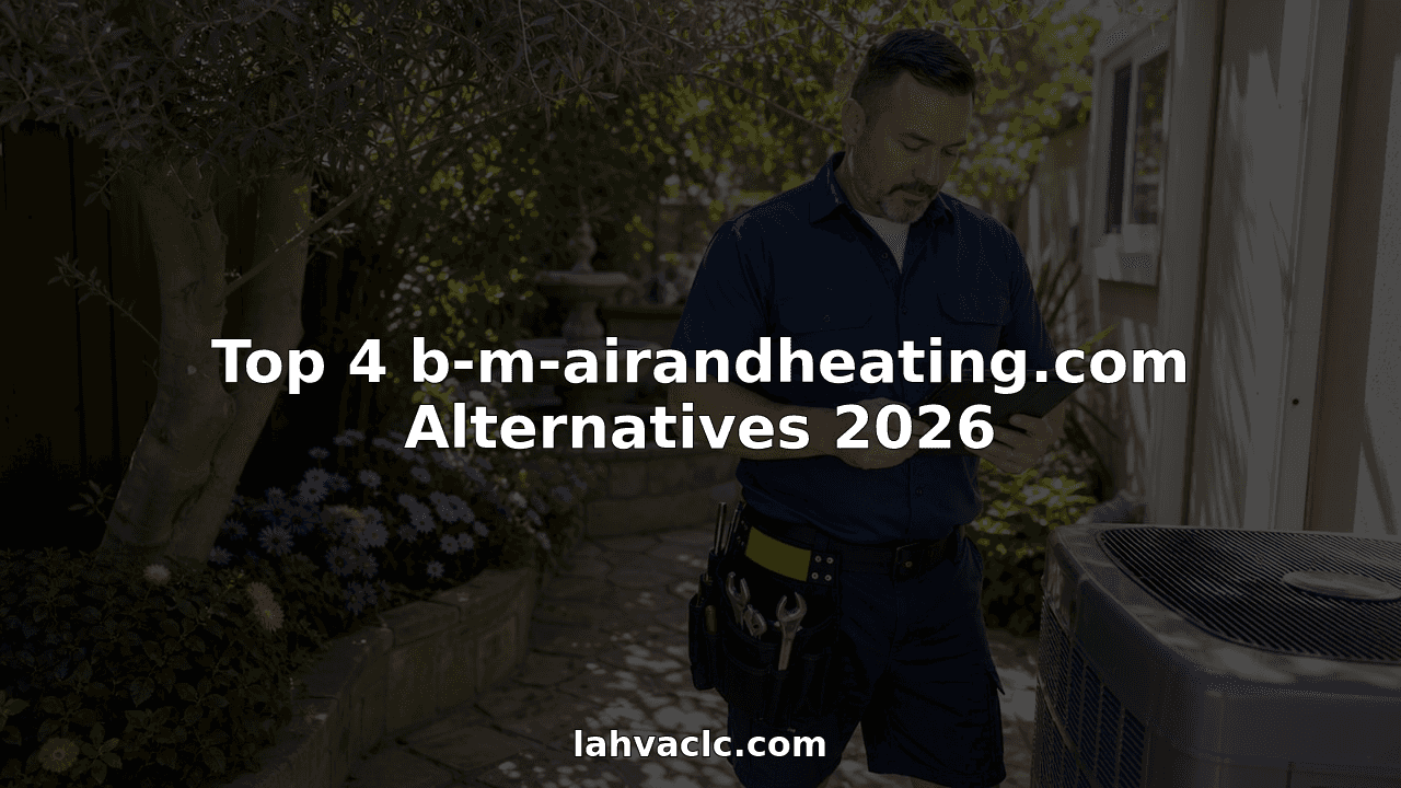 Top 4 b-m-airandheating.com Alternatives 2026
