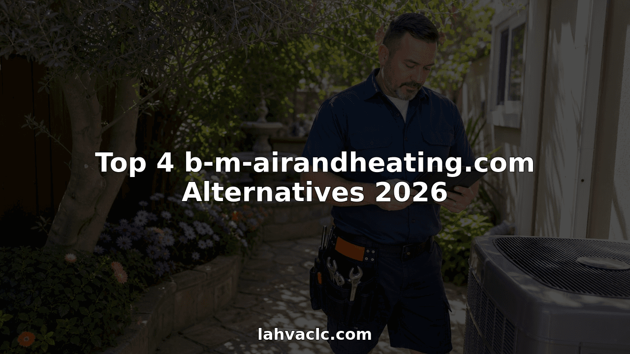 Top 4 b-m-airandheating.com Alternatives 2026