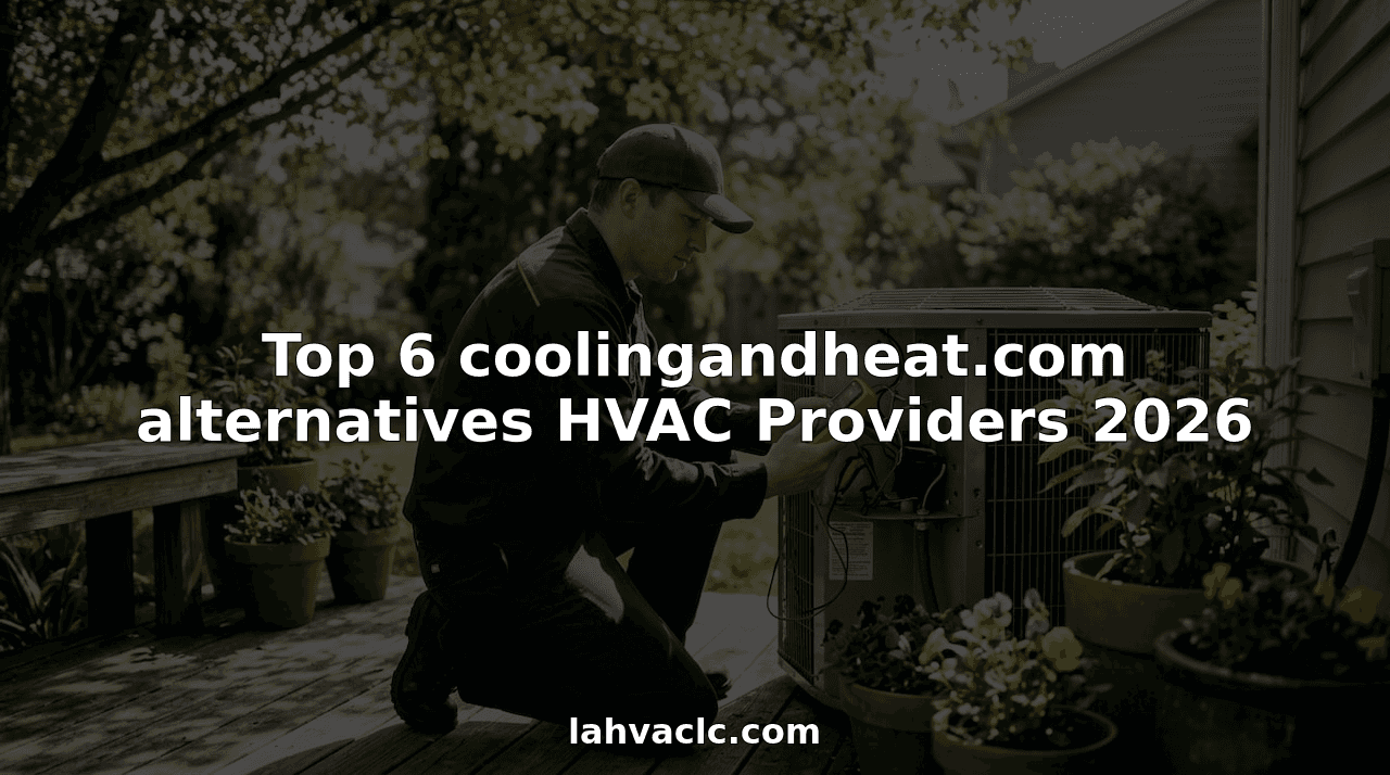 Top 6 coolingandheat.com alternatives HVAC Providers 2026