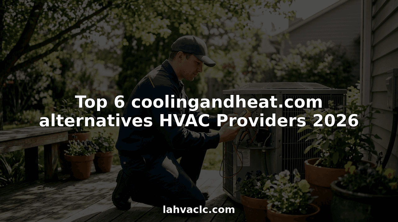 Top 6 coolingandheat.com alternatives HVAC Providers 2026