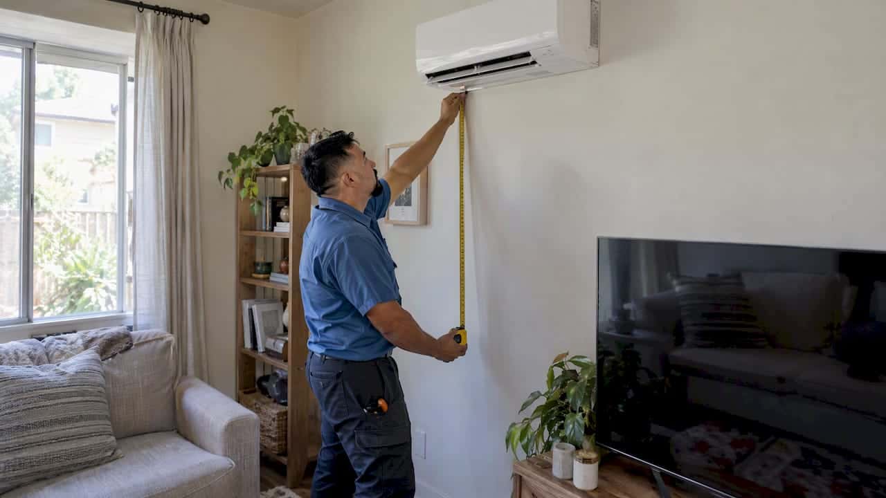 Mini Split Placement for Homeowners: Mount 6 to 7 Feet High