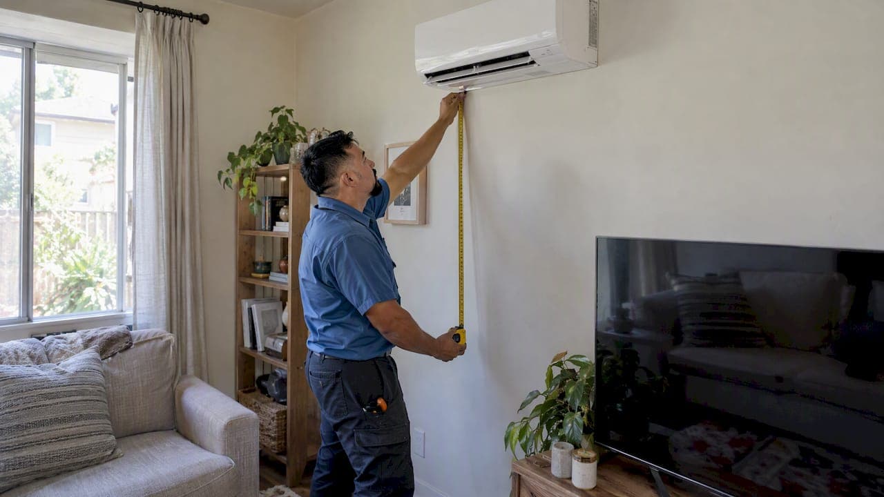 Mini Split Placement for Homeowners: Mount 6 to 7 Feet High