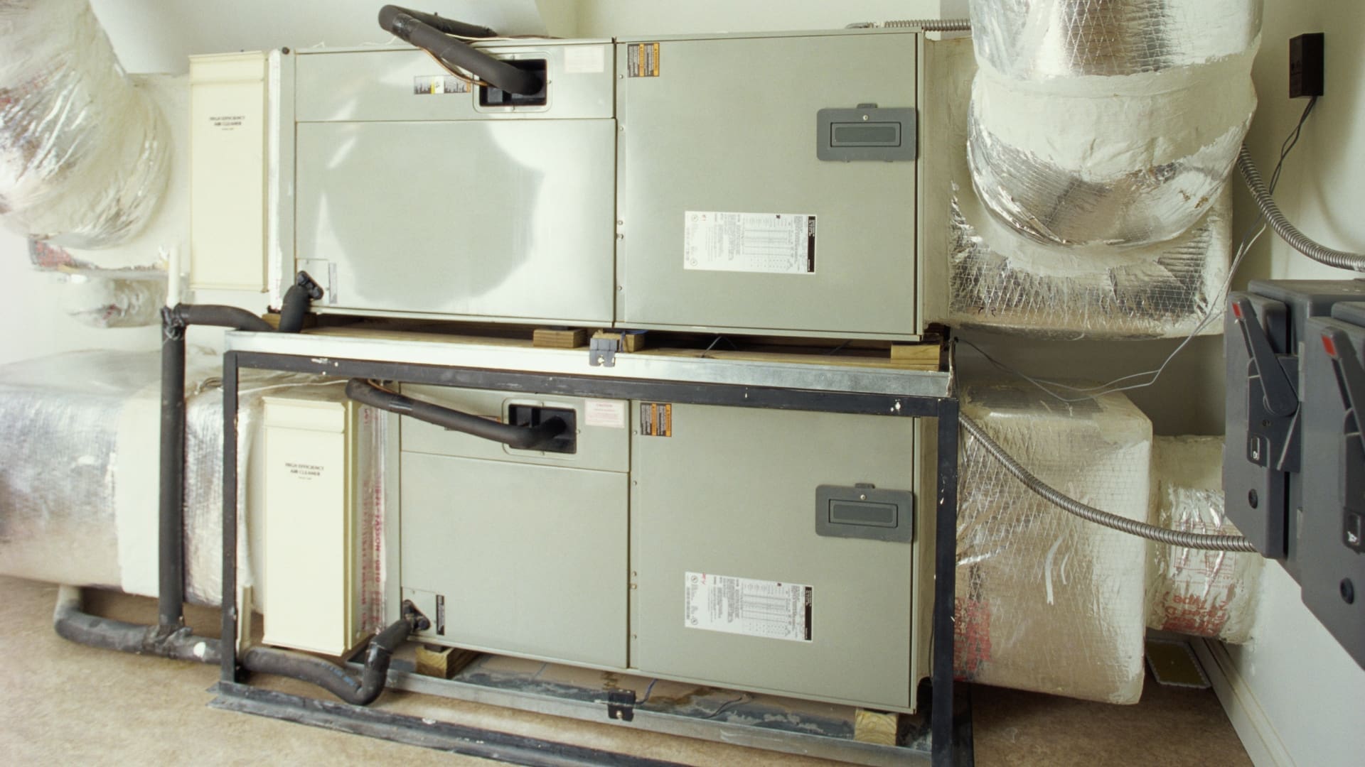 Furnaces How They Work and the Different Types - LC Heating and Air (2) Furnace repair in los angeles in the attic, furnace stops working and LC heating and air fix furnace