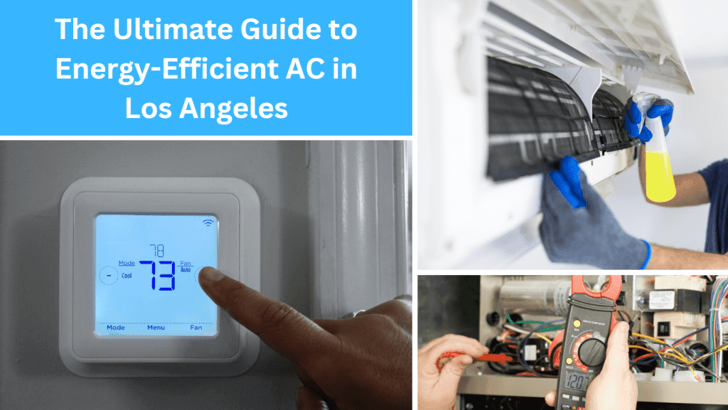Conquering California's Heat: The Ultimate Guide to Energy-Efficient AC in Los Angeles and Beyond 100 HVAC repair in Los Angeles, Pasadena, North Hollywood, Beverly Hills, Burbank, Alhambra involves expert troubleshooting of common AC not working issues including AC not blowing cold air or central AC not working. Energy-efficient AC in California, smart homes, Alexa, Google, and Apple HomePod integration, Wi-Fi enabled AC units, and thermostats offer a smart, cost-effective solution. Regular HVAC system maintenance, replacing air filters, installing a programmable thermostat, using ceiling fans, blocking out sun aid in efficient AC use. LAHVAC, with professional HVAC repair services and smart home integration, ensures your AC is not blowing hot air. California's energy rebate program for smart, energy-efficient AC systems facilitates affordable HVAC solutions for homes in Hollywood and beyond.