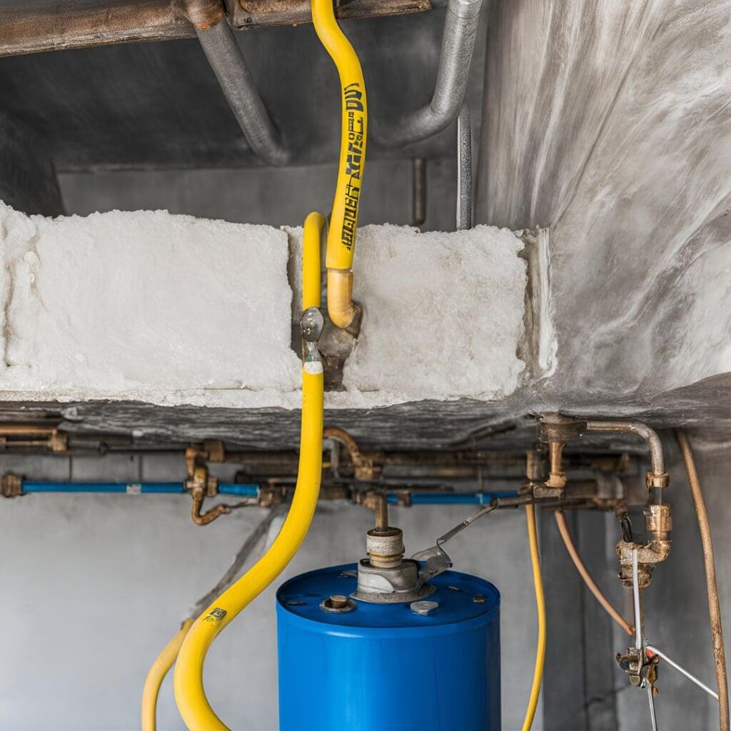 Projects 18 leaking refrigerant lines