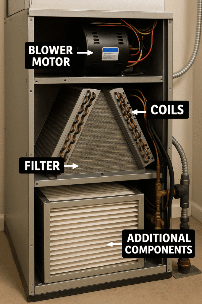 LC Heating And Air Conditioning LC Heating And Air Conditioning Emergency Repair Hollywood Understanding Air Handlers: Function and Common issues with HVAC Air Handlers Discover how your HVAC air handler plays a vital role in maintaining comfort by efficiently circulating conditioned air throughout your space. Learn common air handler issues and essential maintenance tips to keep your system running smoothly and extend its lifespan. HVAC Air Handlers,HVAC,Circulating Air