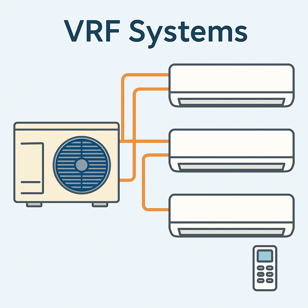 VRF Systems: The game-changer in HVAC for Efficiency 1 VRF Systems