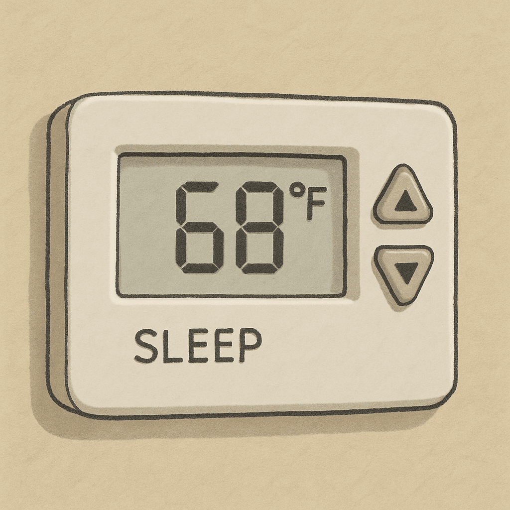 How Your AC Holds the Secret to Fast and Deep Sleep 2 Thermostat setting for sleep