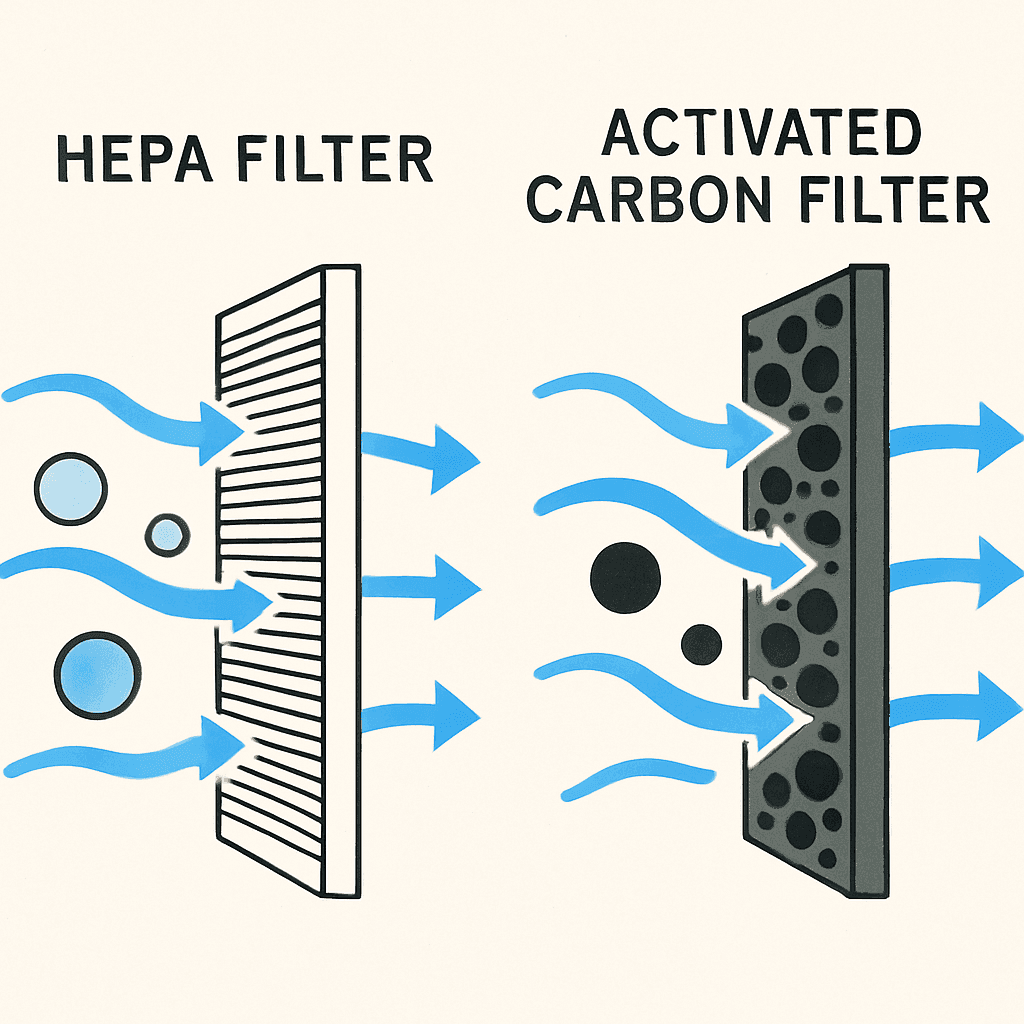 Filter Showdown: HEPA or Activated Carbon? 2 LC Heating And Air Conditioning LC Heating And Air Conditioning Emergency Repair Hollywood Filter Showdown: HEPA or Activated Carbon? Showdown: HEPA or Activated Carbon? HEPA or Activated Carbon,Activated Carbon