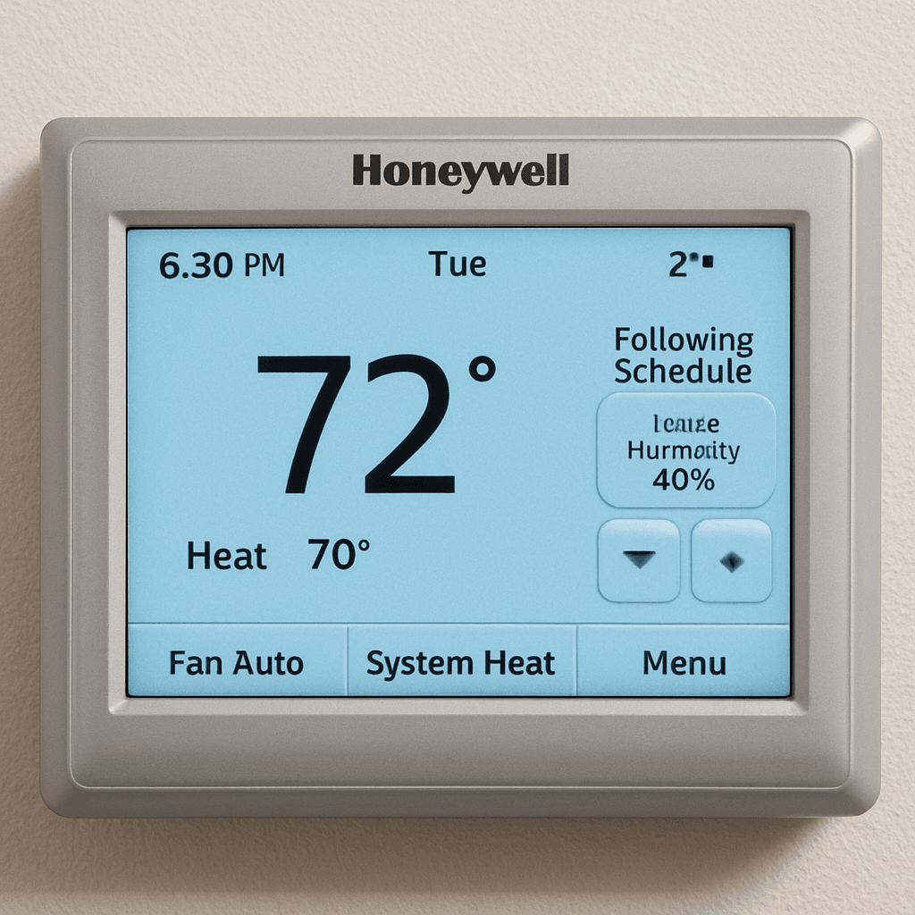 Comparación de los modelos 2 de termostatos Bluetooth de Honeywell LC Heating And Air Conditioning LC Heating And Air Conditioning Emergency Repair Hollywood Comparing Honeywell Bluetooth Thermostats Models Honeywell Bluetooth thermostats are part of Honeywell's smart home lineup, designed to provide convenience, efficiency, and control over your home's heating and cooling systems. These devices connect to your smartphone via Bluetooth, allowing you to adjust settings from anywhere within Bluetooth range. This means you can customize your home's climate to your liking without having to manually adjust the thermostat, providing a seamless experience that fits into a modern, connected lifestyle.