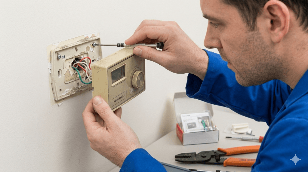 Remove the Old Thermostat