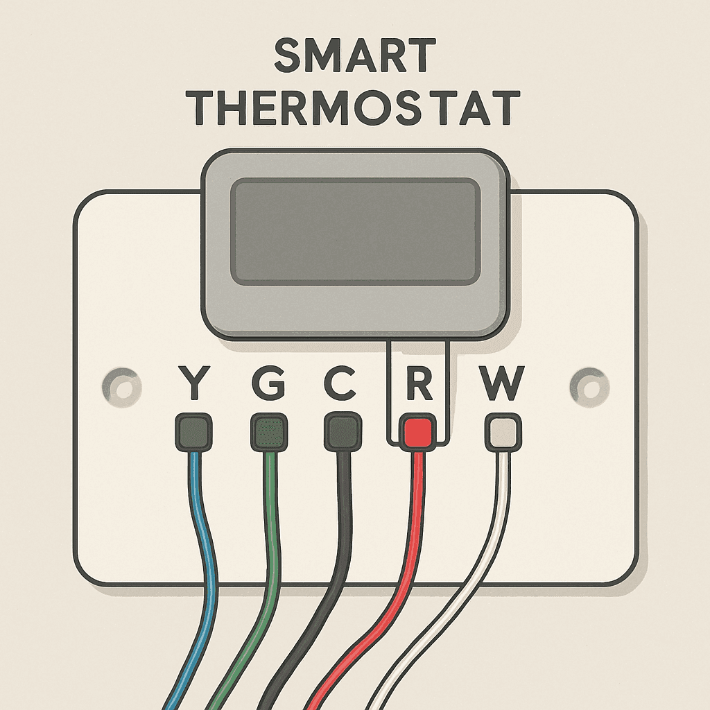 Upgrading Your Thermostat: Wiring Tips 2 Smart thermostat