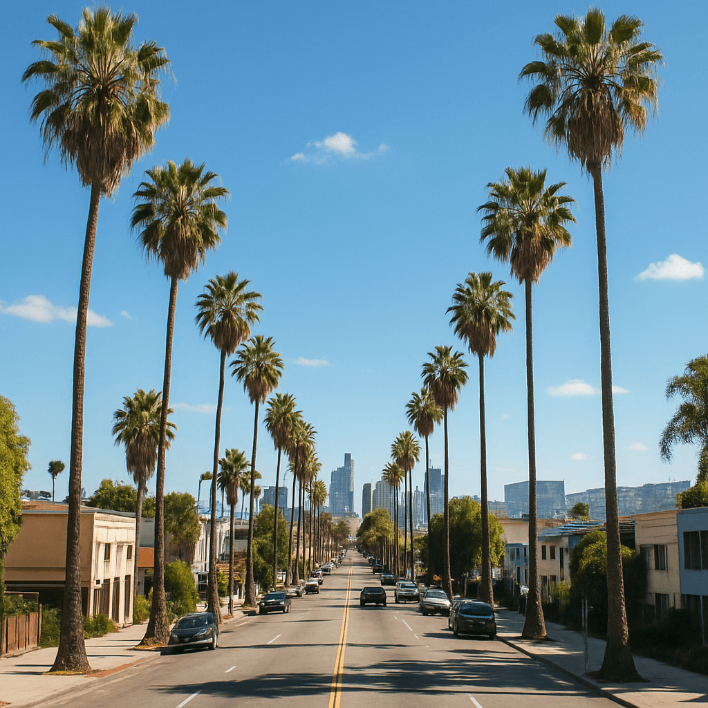 Sunny day in Los Angeles