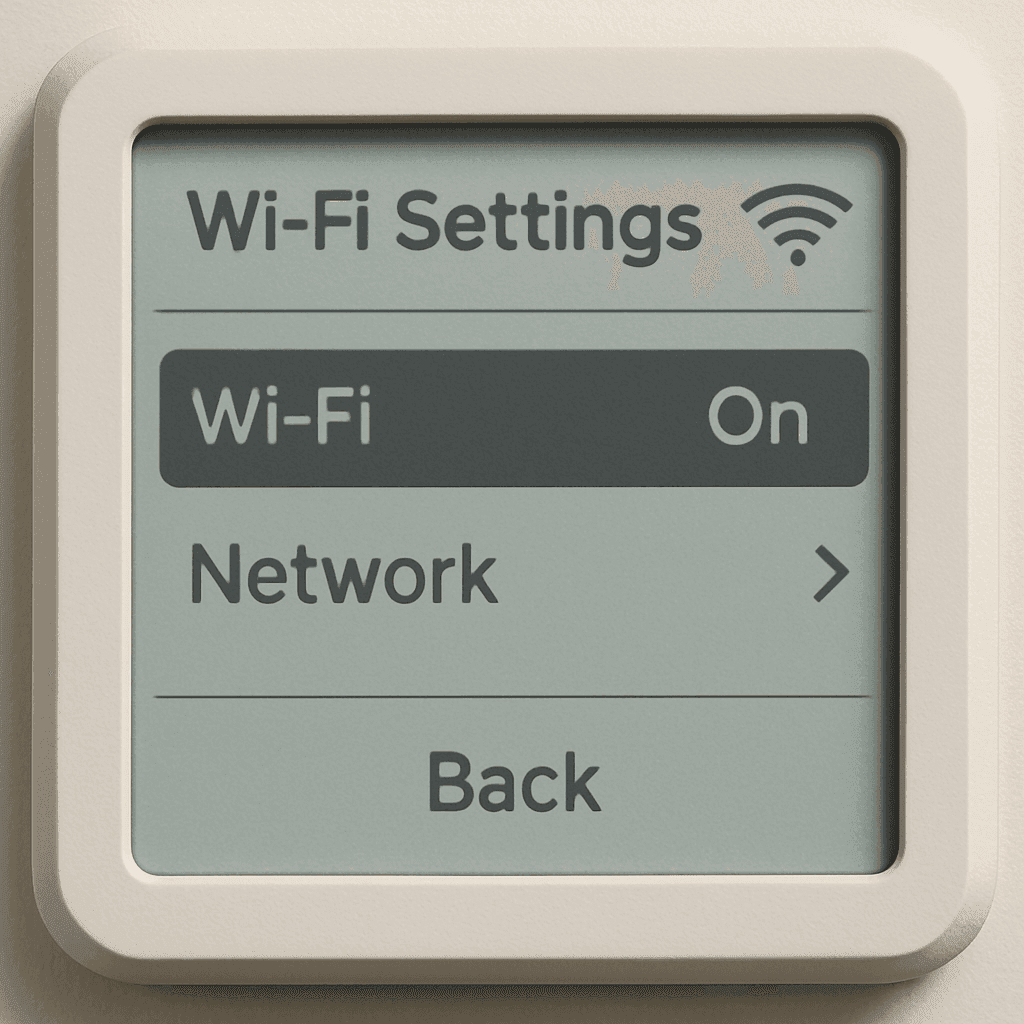 Thermostat bluetooth