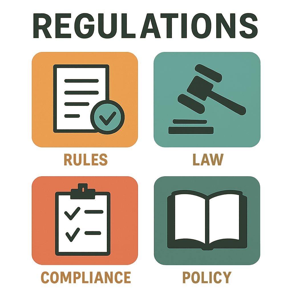 Regulations infographic