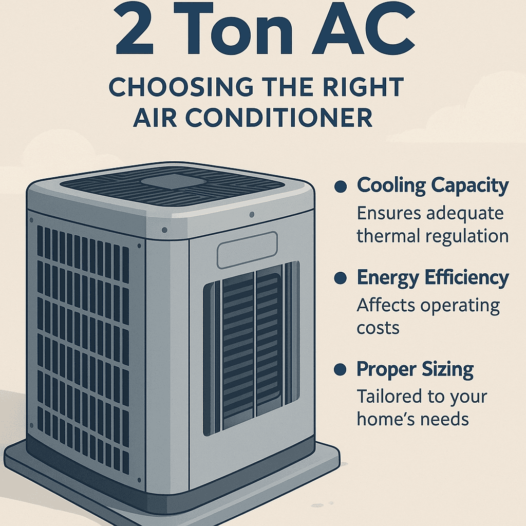 LC Heating And Air Conditioning LC Heating And Air Conditioning Emergency Repair Hollywood How to Choose the Right 2 Ton AC For A Hollywood Home Choosing the right 2 Ton AC for your home is crucial to ensuring comfort, efficiency, and optimal cooling performance. With myriad options available, it's easy to feel overwhelmed. However, selecting the right unit doesn't have to be daunting. As a seasoned HVAC professional and owner of LC Heating and Air Conditioning in Hollywood, I'm here to guide you through this process with confidence and clarity. Let's dive into the critical aspects that will lead you to make an informed decision. 2 Ton AC,SEER,2-ton AC