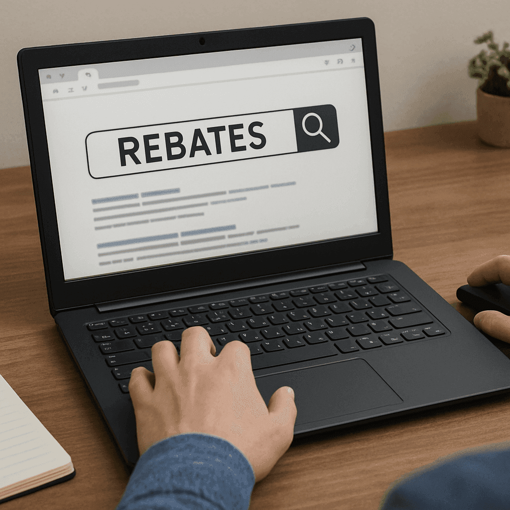 Securing Appliance Rebates online