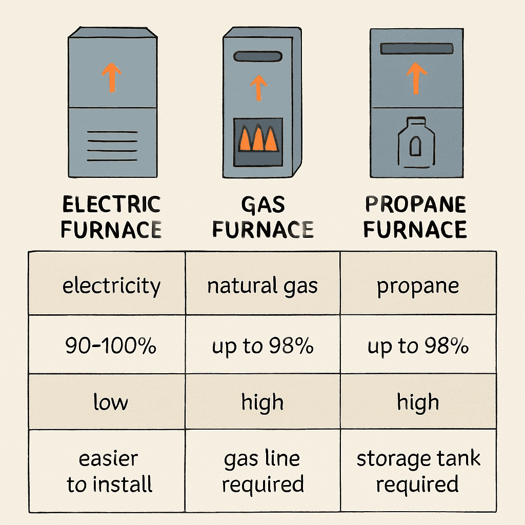 Type of furnaces