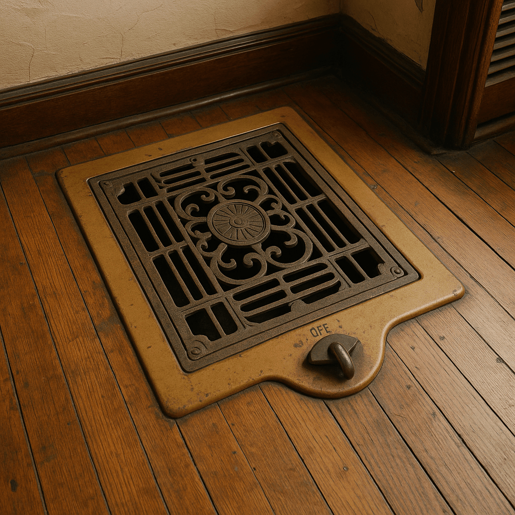 5 Deadly Risks of Antique Floor Furnaces in Hollywood Apartments 1 Antique Floor Furnaces